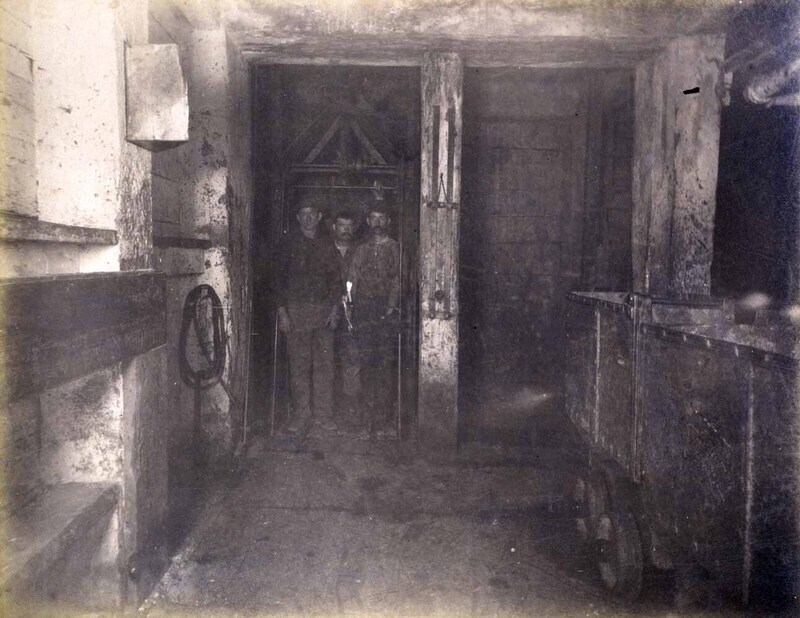 High ore 400 ft. level Housing Station